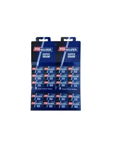Polsilver Super Iridium Pack 100 Razor Blades OfSt-5320 Polsilver Razor Blades €0.00 product_reduction_percent€0.00
