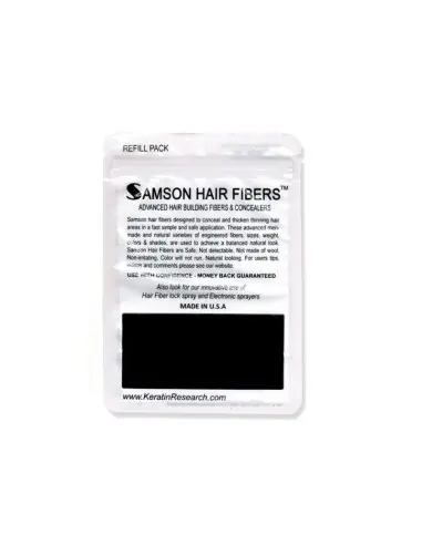 Samson Hair Building Fiber Medium Brown 25gr Base-5932 Samson