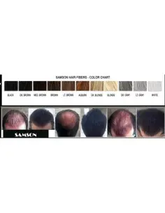 Samson Hair Building Fiber Black 25gr Base-5935 Samson Hair Fiber 2