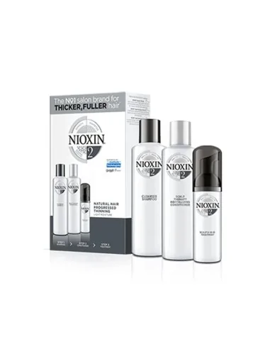 Nioxin Kit System 2 Shampoo 150ml & Conditioner 150ml & Treatment 40ml 0363 Nioxin