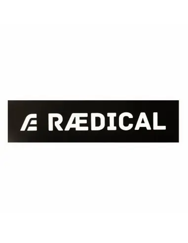 Raedical Sticker Black 12 x 3cm Disc-3364 Raedical Stickers €3.90 €3.14