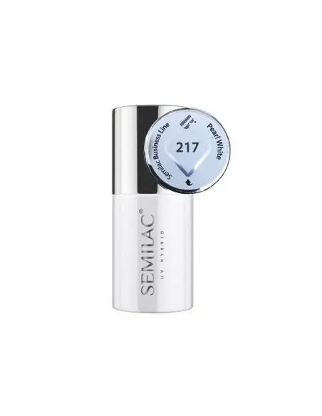 Semilac Business Line Uv Hybrid 217 Pearl White 7ml OfSt-8369 Semilac Semilac HyBrids €8.80 €7.10