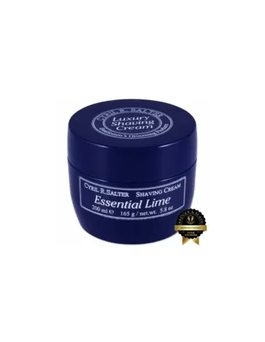 Cyril R. Salter Luxury Shaving Cream Essential Lime 165gr OfSt-4798 Cyril R. Salter Shaving Creams €12.00 €9.68
