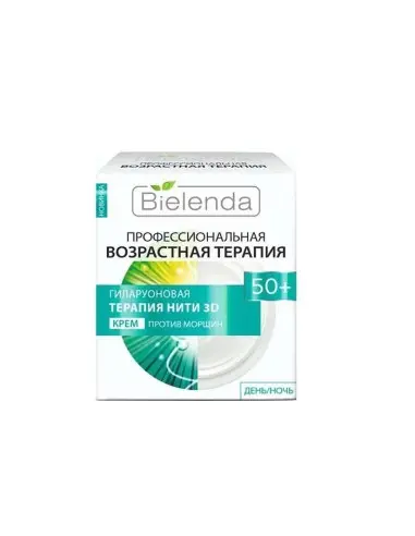 Bielenda Anti-Age Hyaluronic Volumetry 3D Threads Anti-wrinkle 50+ 50ml OfSt-8755 Bielenda Professional Face Cream €7.90 prod...