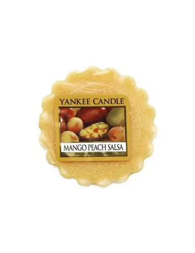 Yankee Candle Mango Peach Salsa Wax Tart Melt 22gr Base-8684 Yankee Candle