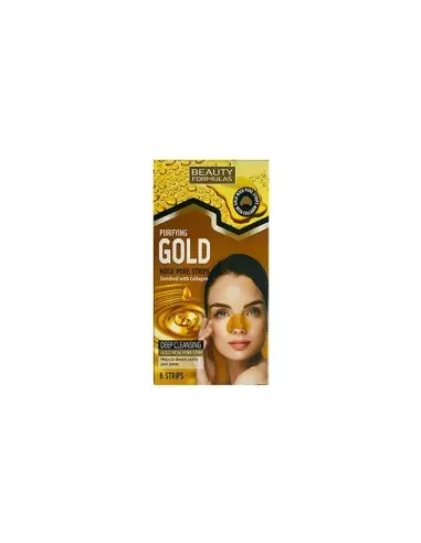 Beauty Formulas Purifying Gold Nose Pore Strips 9327 Beauty Formulas Face Cleansers €5.22 €4.21