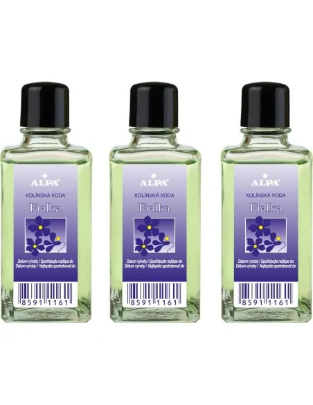 Alpa Fialka Eau de Cologne BarberShop Pack 3 x 50ml 1675 Alpa
