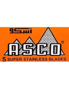 Razor Blades Super Stainless Pack 5 Orange Asco 0885 Asco Razor Blades €0.95 €0.77