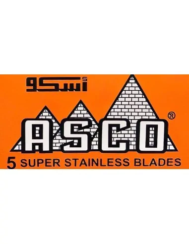 Asco Super Stainless Pack 5 Razor Blades 0885 Asco Razor Blades €0.95 €0.77