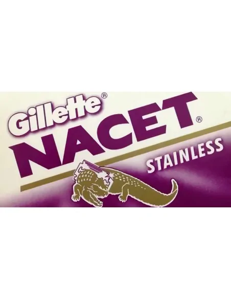 Gillette Nacet DE Safety Razor Blades - Pack Of 5 1032 Gillette Razor Blades €1.80 €1.45