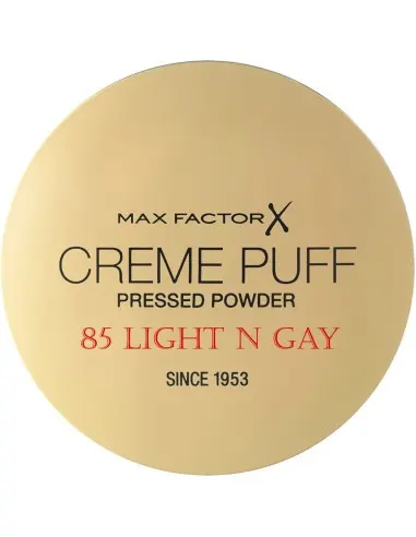 Compact Powder Creme Puff Max Factor 85 Light N Gay 11209 Max Factor Powder €5.89 product_reduction_percent€4.75