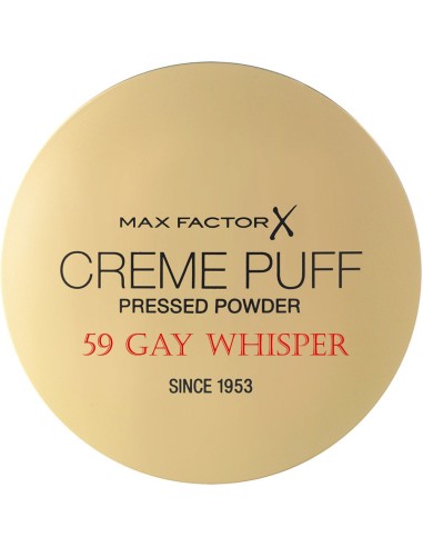 Compact Powder Creme Puff Max Factor 59 Gay Whisper 11206 Max Factor Powder €5.89 product_reduction_percent€4.75