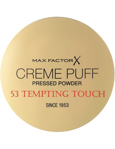 Compact Powder Creme Puff Max Factor 53 Tempting Touch 11205 Max Factor Powder €5.89 product_reduction_percent€4.75