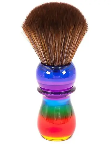 Synthetic Shaving Brush R1821 Rainbow Brown Yaqi Knot 26mm OfSt-8823 Yaqi Yaqi Shaving Brushes €18.20 product_reduction_perce...