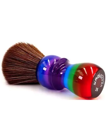 Synthetic Shaving Brush R1821 Rainbow Brown Yaqi Knot 26mm 8823 Yaqi Yaqi Shaving Brushes €18.20 product_reduction_percent€14.68