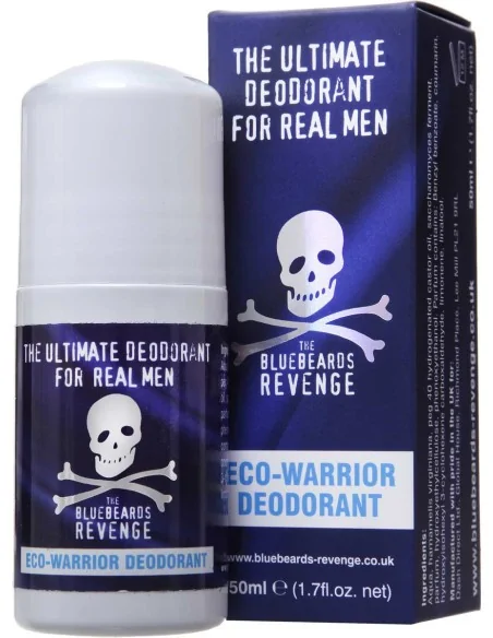 Deodorant Eco-Warrior The Bluebeards Revenge 50ml Disc-0992 The Bluebeards Revenge Deodorant €6.50 €5.24