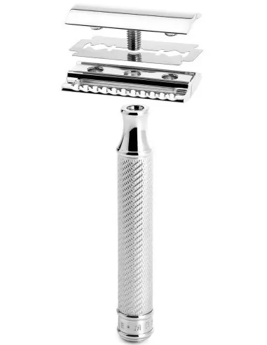 Ξυριστική Μηχανή Ασφαλείας Κλειστού Τύπου Muhle R89 Nickel 3 Τμχ OfSt-1198 Muhle