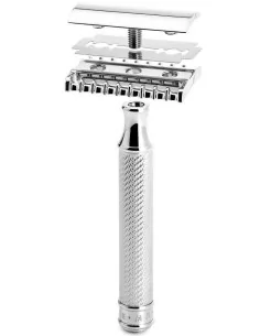 Muhle R41 Safety Razor Open Comb 3 Pieces Nickel 1201 Muhle Open Comb Safety Razors €36.00 product_reduction_percent€29.03 2