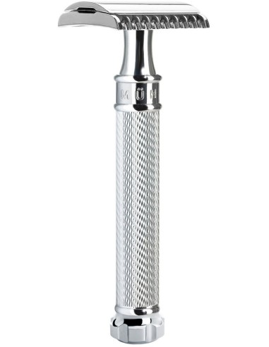 Ξυριστική Μηχανή Ασφάλειας Muhle R41 Twist Ανοικτού Τύπου 2 Τεμαχίων Nickel 1297 Muhle Open Comb Safety Razors €57.65 -15%€46.49