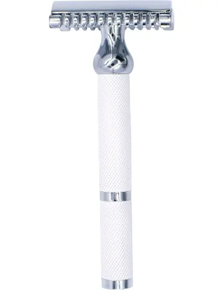 Ξυριστική Μηχανή Ασφαλείας Ανοιχτού Τύπου Τριών Τεμαχίων Parker 70C Λευκή 8285 Parker