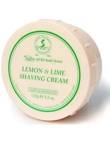 Κρέμα Ξυρίσματος Lemon & Lime Taylor Of Old Bond Street 150gr Disc-2467 Taylor Of Old Bond Street