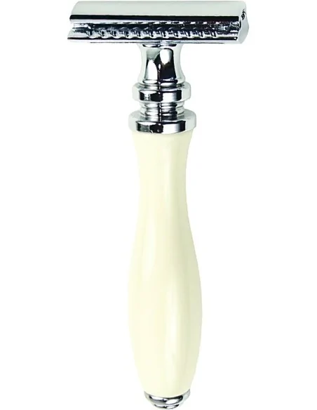 Parker 111W Ξυριστική Μηχανή Ασφαλείας Κλειστού Τύπου Τριών Τεμαχίων White OfSt-1083 Parker