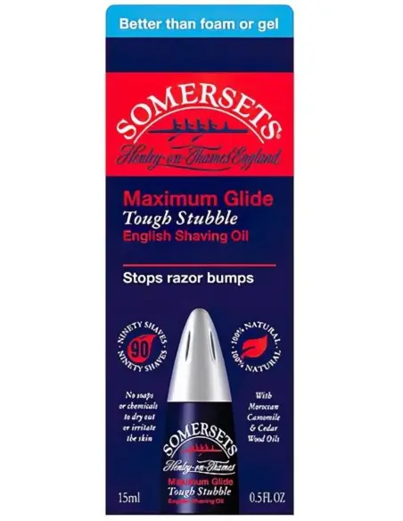 Somersets Tough Stubble Shaving Oil 15ml 6153 Somersets
