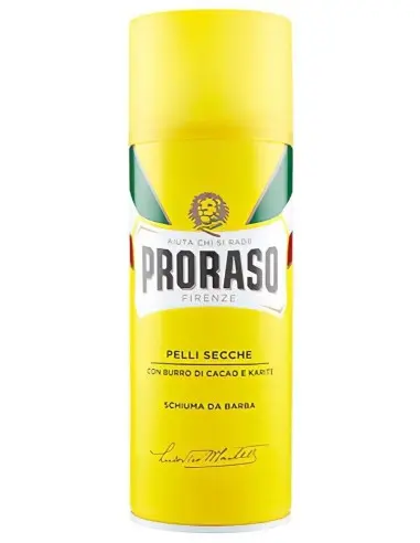 Αφρός Ξυρίσματος Κίτρινος Proraso 400ml 5336 Proraso