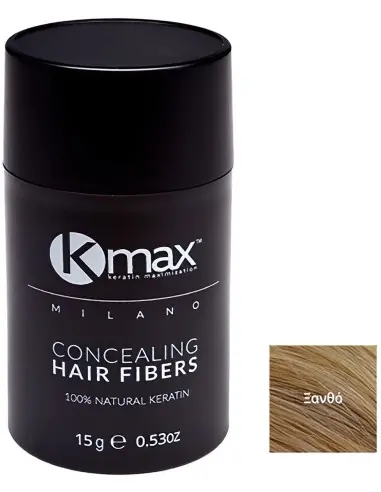 Keratin Hair Fibers Blonde Regular Kmax Milano 15gr 7613 Kmax KMax Milano €24.50 -10%€19.76