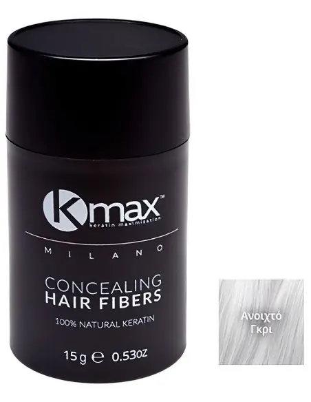 Keratin Hair Fibers Light Grey Regular Kmax Milano 15gr 7615 Kmax KMax Milano €24.50 €19.76 Keratin Hair Fibers Light Grey Regular Kmax Milano 15gr 7615 Kmax KMax Milano €24.50 €19.76