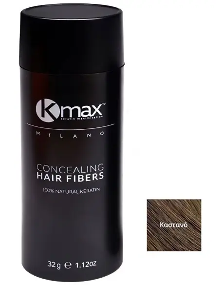 Keratin Hair Fibers Dark Brown Economy Kmax Milano 32gr OfSt-7891 Kmax KMax Milano €47.50 €38.30