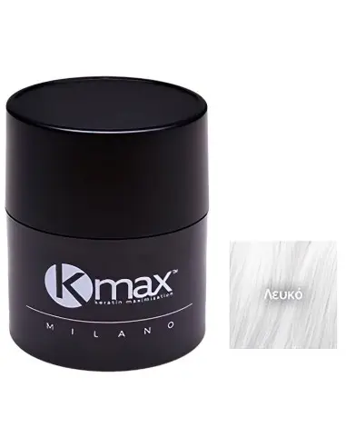 Keratin Hair Fibers White Travel Kmax Milano 5gr 7625 Kmax KMax Milano €12.50 €10.08