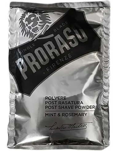 Post Shave Powder Mint & Rosemary Proraso 100gr 4747 Proraso Post Shaving Powder €4.50 product_reduction_percent€3.63