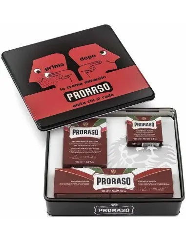 Proraso Tin Shaving Gift Set Prima E Dopo 5766 Proraso Shaving Gift Sets & Bundle €24.00 -5%€19.36