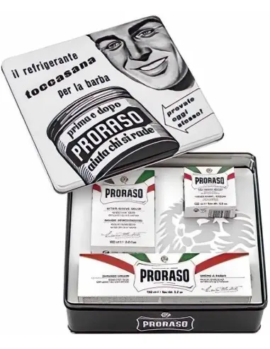 Proraso Tin Shaving Gift Set Toscana 5765 Proraso