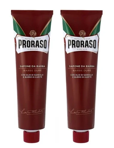 Proraso Shaving Cream With Sandalwood Shea Butter Special Pack 2x150ml 2056 Proraso Shaving Gift Sets & Bundle €8.40 -5%€6.77