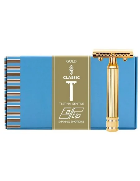 Ξυριστική Μηχανή Fatip Classic Gold Testina Gentile Closed Comb Safety Razor 42124 3182 Fatip