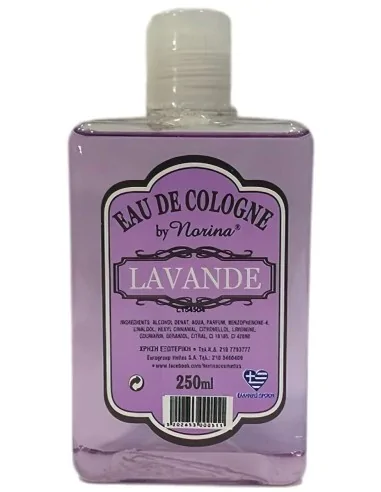 Norina Eau de Cologne Lavande 250ml 1959 Norina Cosmetics Eau de Cologne - Aftershaves €6.00 €4.84