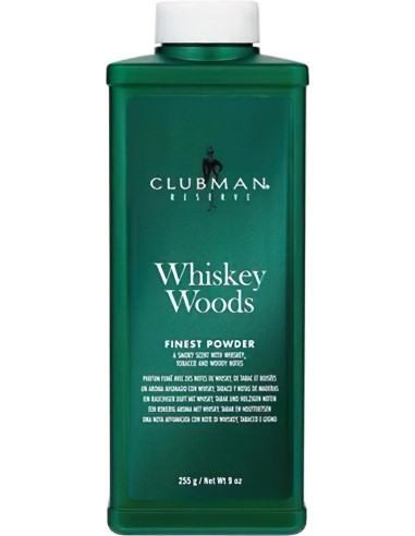 Pinaud Clubman Whiskey Woods Finest Powder 255gr 6288 ClubMan Ταλκ - Πούδρα €17.06 product_reduction_percent€13.76