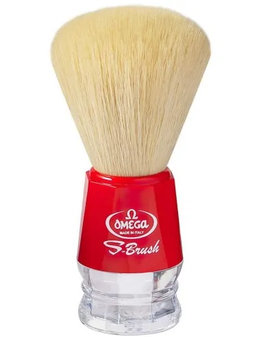 Synthetic Shaving Brush Red Omega S10018 19mm 0776 Omega Synthetic Shaving Brush €5.90 €4.76