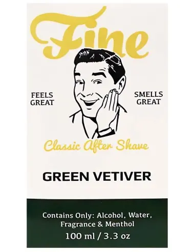 After Shave Green Vetiver Fine Accoutrements 100ml OfSt-3666 Fine Accoutrements After shaves €23.50 €18.95