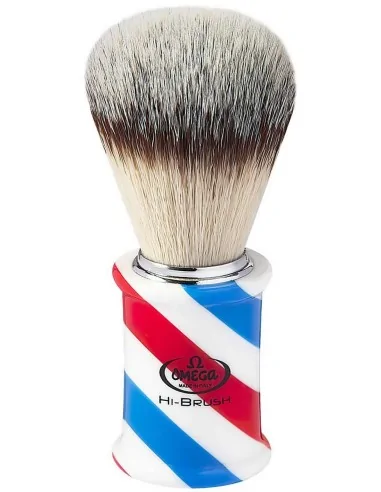 Omega Synthetic Shaving Hi Brush BarberPole 0146735 OfSt-2162 Omega Synthetic Shaving Brush €37.90 €30.56