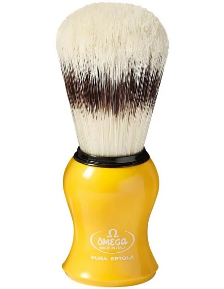 Πινέλο Ξυρίσματος Χοίρου Omega 80265 Κίτρινο 1869 Omega