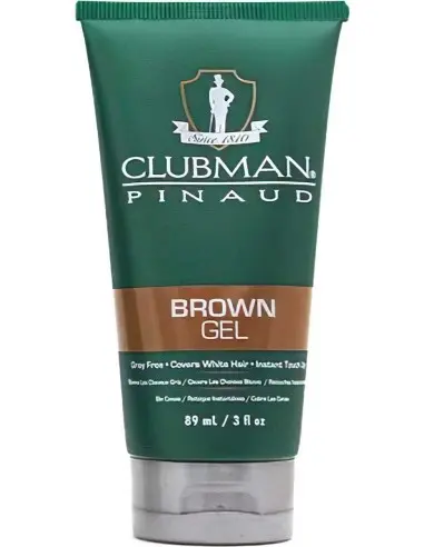 Clubman Pinaud Temporary Colour Brown Gel 89ml 6290 ClubMan