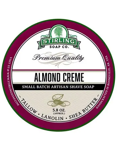 Stirling Σαπούνι Ξυρίσματος Almond Creme 170ml 10195 Stirling