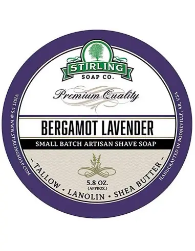 Stirling Shaving Soap Bergamot Lavender 170ml 10198 Stirling Traditional Shaving Soaps €19.00 €15.32