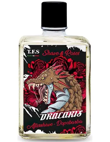 Tcheon Fung Sing Shave & Roses Dracaris Aftershave Splash 100ml 10165 Tcheon Fung Sing