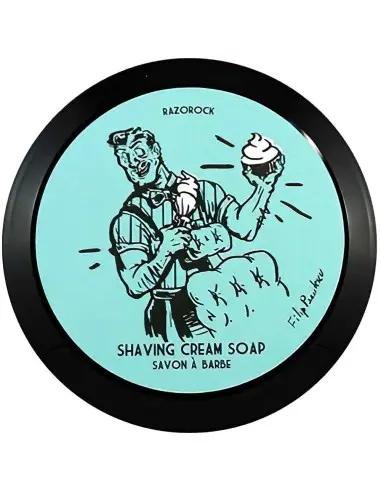 Shaving Cream Soap Razorock Blue Barbershop 150gr 5937 RazoRock Traditional Shaving Soaps €12.00 product_reduction_percent€9.68