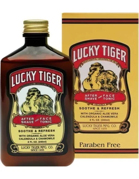 Classic After Shave & Face Tonic Lucky Tiger 240ml OfSt-0746 Lucky Tiger After shaves €22.50 €18.14