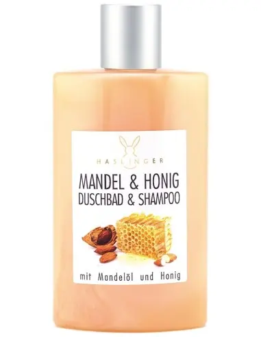 Haslinger Almond & Honey Shampoo & Shower Gel 200ml 8014 Haslinger